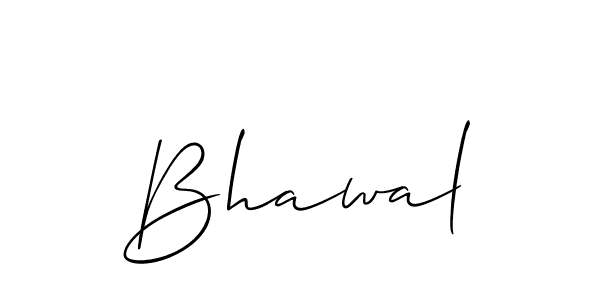 Best and Professional Signature Style for Bhawal. Allison_Script Best Signature Style Collection. Bhawal signature style 2 images and pictures png