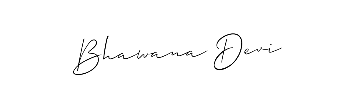 Similarly Allison_Script is the best handwritten signature design. Signature creator online .You can use it as an online autograph creator for name Bhawana Devi. Bhawana Devi signature style 2 images and pictures png