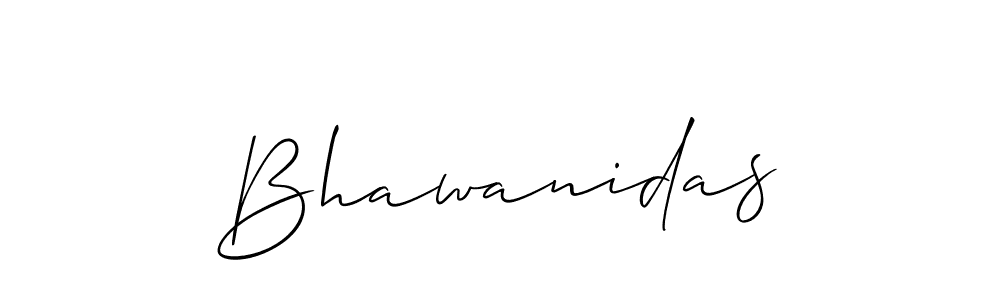 Allison_Script is a professional signature style that is perfect for those who want to add a touch of class to their signature. It is also a great choice for those who want to make their signature more unique. Get Bhawanidas name to fancy signature for free. Bhawanidas signature style 2 images and pictures png