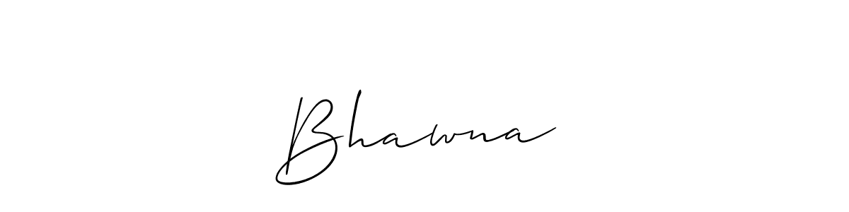 How to make Bhawna❤✨ signature? Allison_Script is a professional autograph style. Create handwritten signature for Bhawna❤✨ name. Bhawna❤✨ signature style 2 images and pictures png