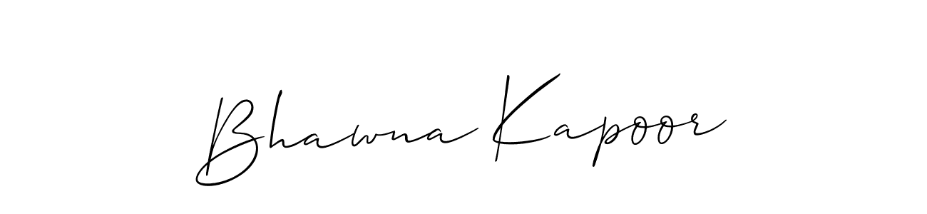 This is the best signature style for the Bhawna Kapoor name. Also you like these signature font (Allison_Script). Mix name signature. Bhawna Kapoor signature style 2 images and pictures png