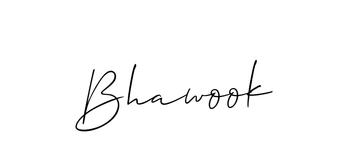 Also we have Bhawook name is the best signature style. Create professional handwritten signature collection using Allison_Script autograph style. Bhawook signature style 2 images and pictures png