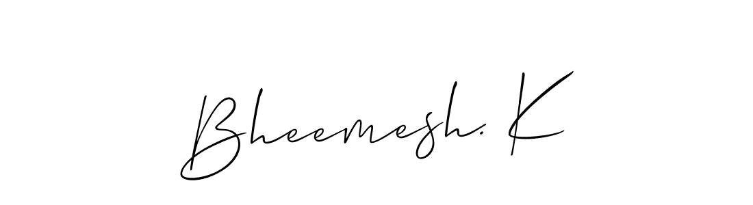 Here are the top 10 professional signature styles for the name Bheemesh. K. These are the best autograph styles you can use for your name. Bheemesh. K signature style 2 images and pictures png
