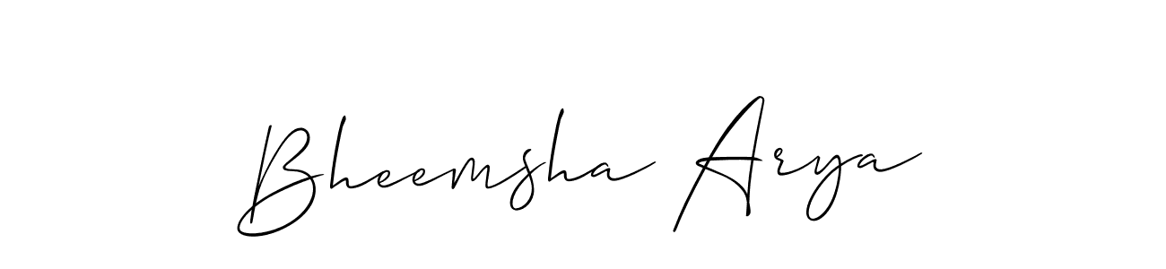 This is the best signature style for the Bheemsha Arya name. Also you like these signature font (Allison_Script). Mix name signature. Bheemsha Arya signature style 2 images and pictures png