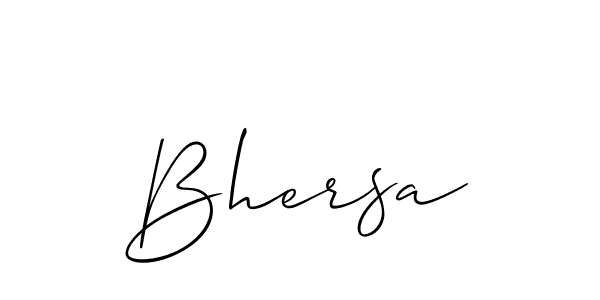 Make a short Bhersa signature style. Manage your documents anywhere anytime using Allison_Script. Create and add eSignatures, submit forms, share and send files easily. Bhersa signature style 2 images and pictures png