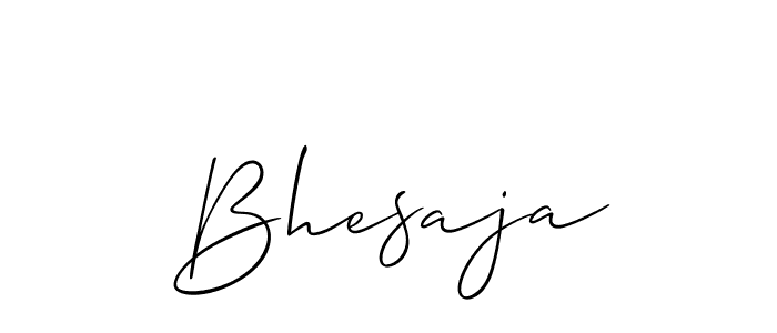 How to make Bhesaja name signature. Use Allison_Script style for creating short signs online. This is the latest handwritten sign. Bhesaja signature style 2 images and pictures png