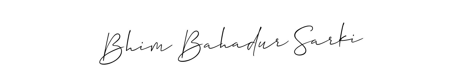 Check out images of Autograph of Bhim Bahadur Sarki name. Actor Bhim Bahadur Sarki Signature Style. Allison_Script is a professional sign style online. Bhim Bahadur Sarki signature style 2 images and pictures png