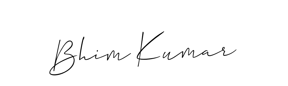 Make a beautiful signature design for name Bhim Kumar. Use this online signature maker to create a handwritten signature for free. Bhim Kumar signature style 2 images and pictures png