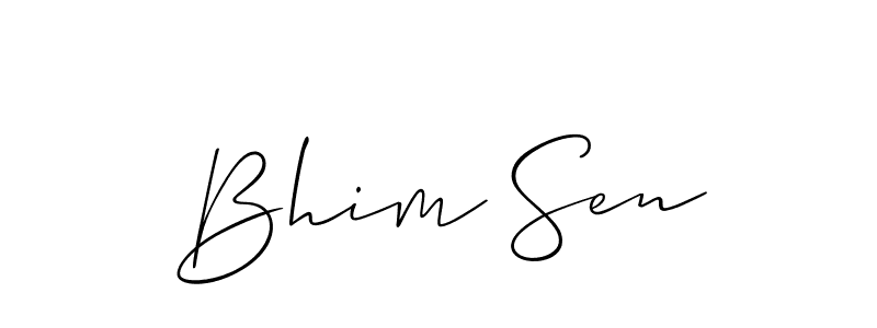 This is the best signature style for the Bhim Sen name. Also you like these signature font (Allison_Script). Mix name signature. Bhim Sen signature style 2 images and pictures png