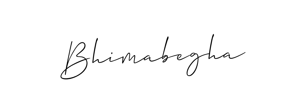 Similarly Allison_Script is the best handwritten signature design. Signature creator online .You can use it as an online autograph creator for name Bhimabegha. Bhimabegha signature style 2 images and pictures png