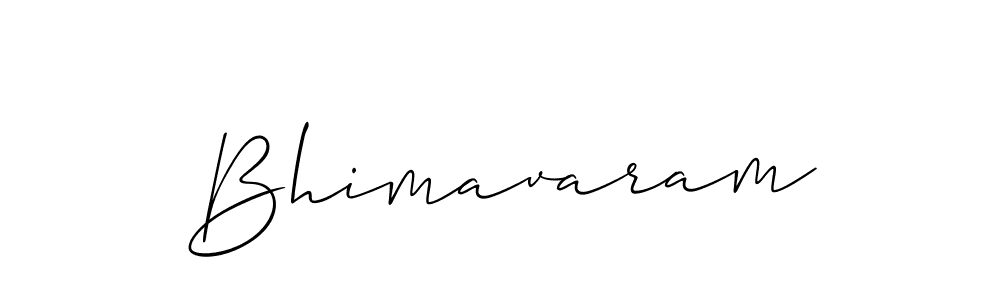 if you are searching for the best signature style for your name Bhimavaram. so please give up your signature search. here we have designed multiple signature styles  using Allison_Script. Bhimavaram signature style 2 images and pictures png