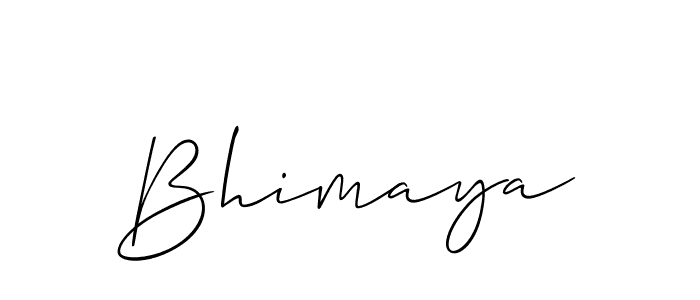 How to Draw Bhimaya signature style? Allison_Script is a latest design signature styles for name Bhimaya. Bhimaya signature style 2 images and pictures png