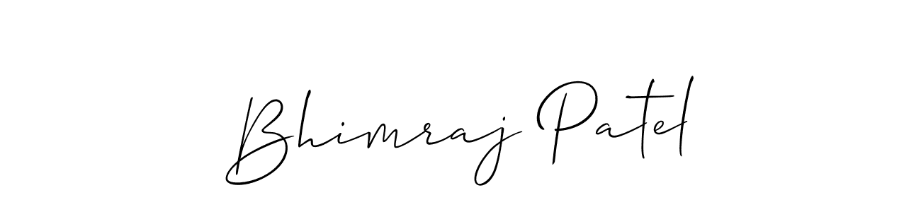 if you are searching for the best signature style for your name Bhimraj Patel. so please give up your signature search. here we have designed multiple signature styles  using Allison_Script. Bhimraj Patel signature style 2 images and pictures png