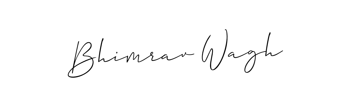 Similarly Allison_Script is the best handwritten signature design. Signature creator online .You can use it as an online autograph creator for name Bhimrav Wagh. Bhimrav Wagh signature style 2 images and pictures png