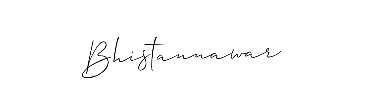 if you are searching for the best signature style for your name Bhistannawar. so please give up your signature search. here we have designed multiple signature styles  using Allison_Script. Bhistannawar signature style 2 images and pictures png