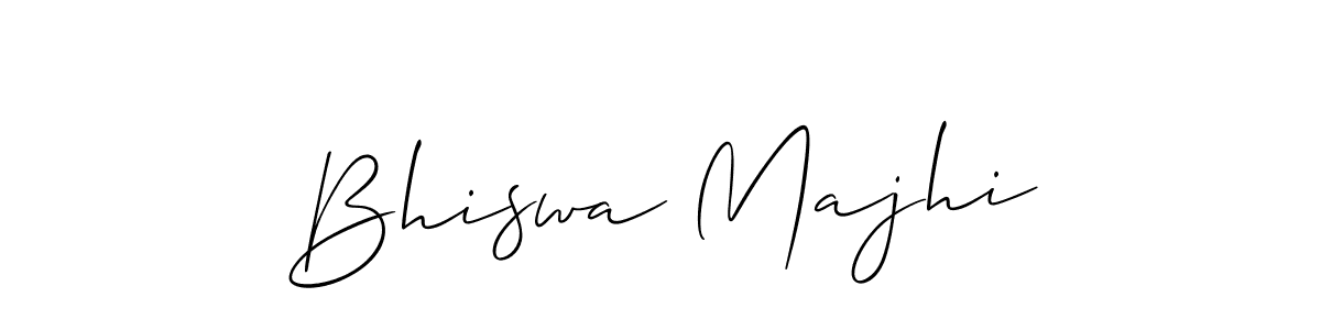 This is the best signature style for the Bhiswa Majhi name. Also you like these signature font (Allison_Script). Mix name signature. Bhiswa Majhi signature style 2 images and pictures png