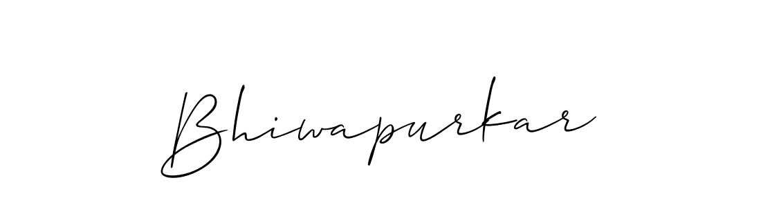 Make a short Bhiwapurkar signature style. Manage your documents anywhere anytime using Allison_Script. Create and add eSignatures, submit forms, share and send files easily. Bhiwapurkar signature style 2 images and pictures png