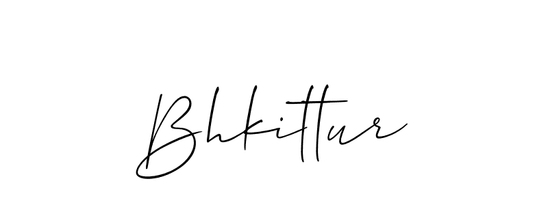 Once you've used our free online signature maker to create your best signature Allison_Script style, it's time to enjoy all of the benefits that Bhkittur name signing documents. Bhkittur signature style 2 images and pictures png