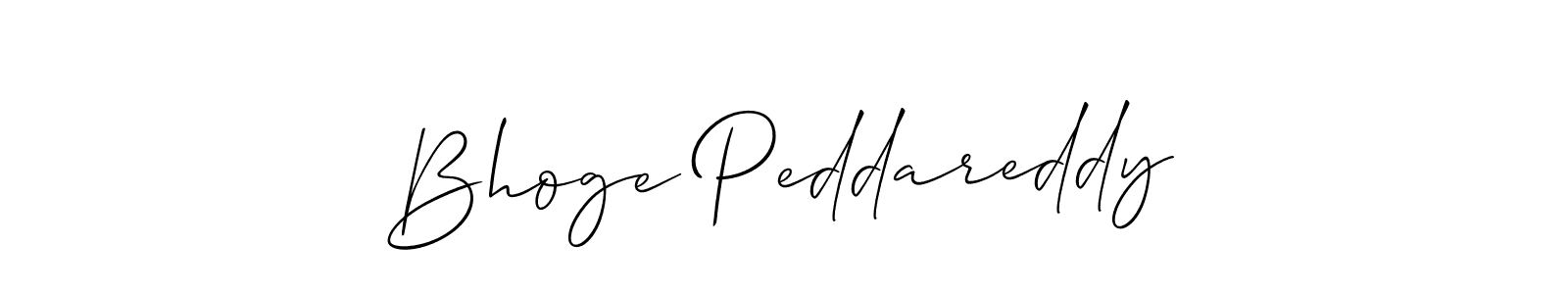 The best way (Allison_Script) to make a short signature is to pick only two or three words in your name. The name Bhoge Peddareddy include a total of six letters. For converting this name. Bhoge Peddareddy signature style 2 images and pictures png