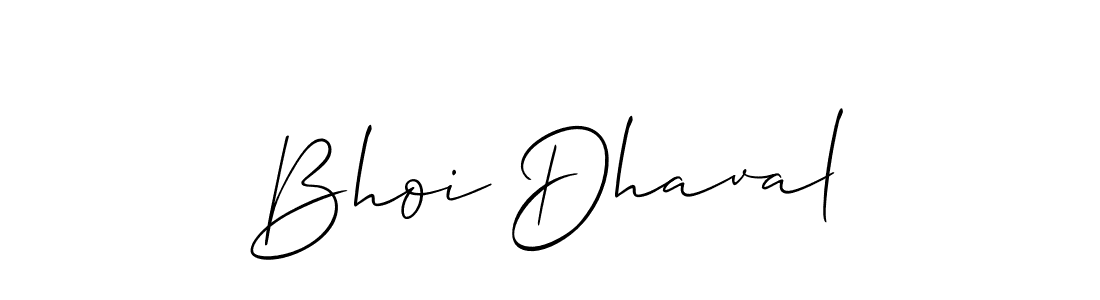 Best and Professional Signature Style for Bhoi Dhaval. Allison_Script Best Signature Style Collection. Bhoi Dhaval signature style 2 images and pictures png