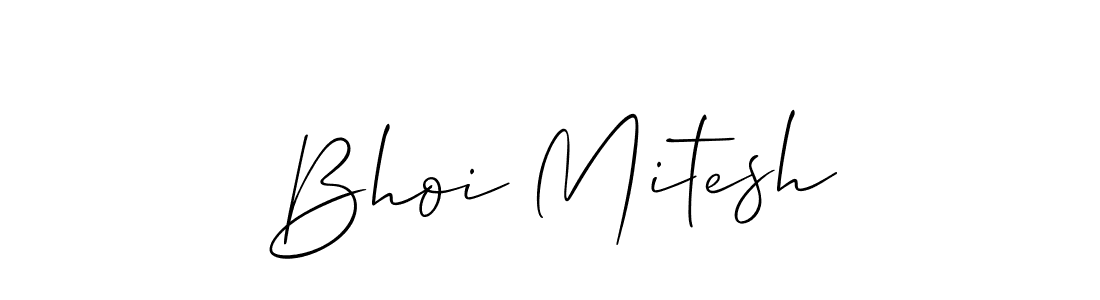 Once you've used our free online signature maker to create your best signature Allison_Script style, it's time to enjoy all of the benefits that Bhoi Mitesh name signing documents. Bhoi Mitesh signature style 2 images and pictures png