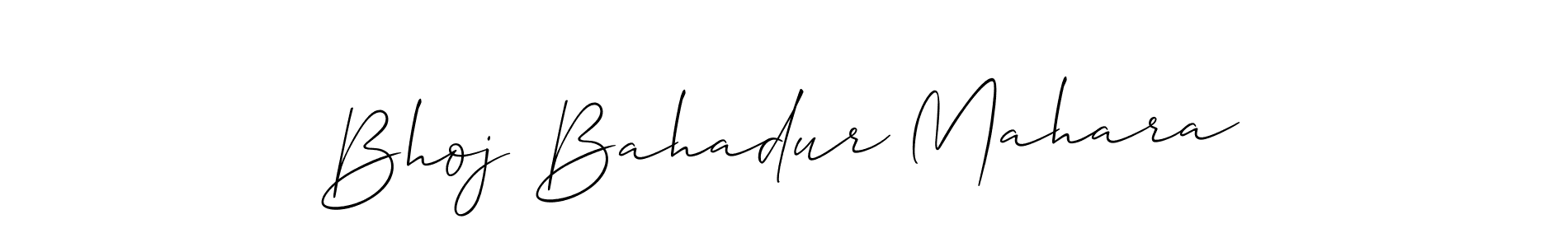 You can use this online signature creator to create a handwritten signature for the name Bhoj Bahadur Mahara. This is the best online autograph maker. Bhoj Bahadur Mahara signature style 2 images and pictures png