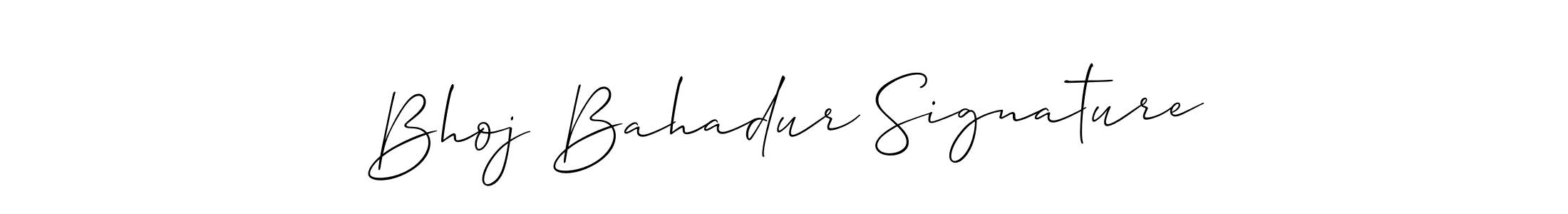 Make a beautiful signature design for name Bhoj Bahadur Signature. Use this online signature maker to create a handwritten signature for free. Bhoj Bahadur Signature signature style 2 images and pictures png