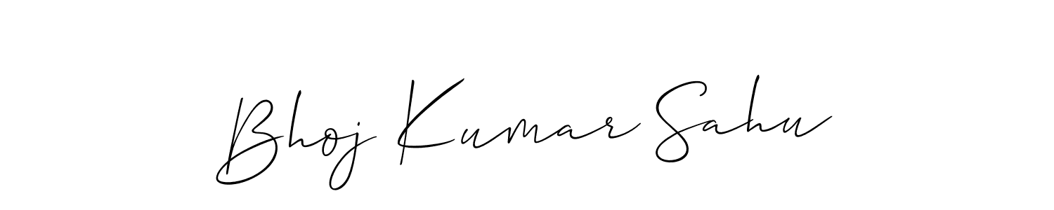 Make a beautiful signature design for name Bhoj Kumar Sahu. Use this online signature maker to create a handwritten signature for free. Bhoj Kumar Sahu signature style 2 images and pictures png