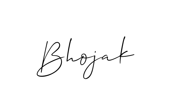 if you are searching for the best signature style for your name Bhojak. so please give up your signature search. here we have designed multiple signature styles  using Allison_Script. Bhojak signature style 2 images and pictures png