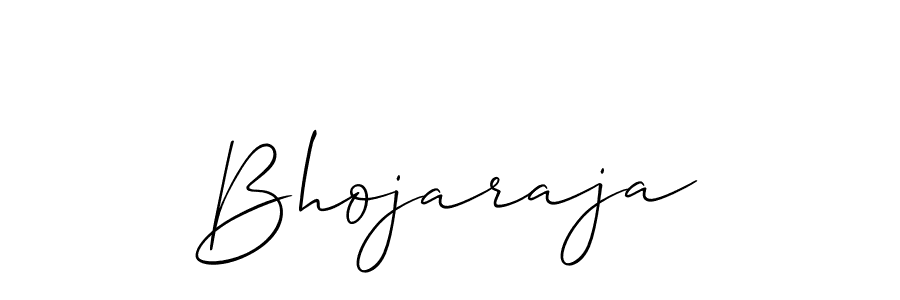 Also we have Bhojaraja name is the best signature style. Create professional handwritten signature collection using Allison_Script autograph style. Bhojaraja signature style 2 images and pictures png