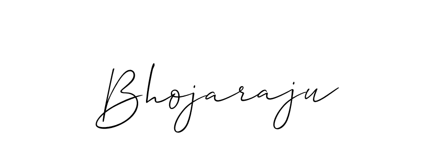 Design your own signature with our free online signature maker. With this signature software, you can create a handwritten (Allison_Script) signature for name Bhojaraju. Bhojaraju signature style 2 images and pictures png