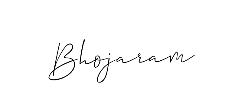 The best way (Allison_Script) to make a short signature is to pick only two or three words in your name. The name Bhojaram include a total of six letters. For converting this name. Bhojaram signature style 2 images and pictures png