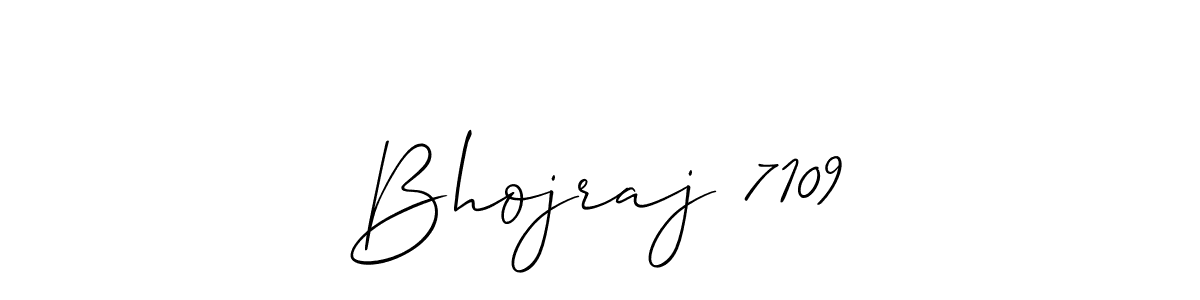 How to make Bhojraj 7109 signature? Allison_Script is a professional autograph style. Create handwritten signature for Bhojraj 7109 name. Bhojraj 7109 signature style 2 images and pictures png