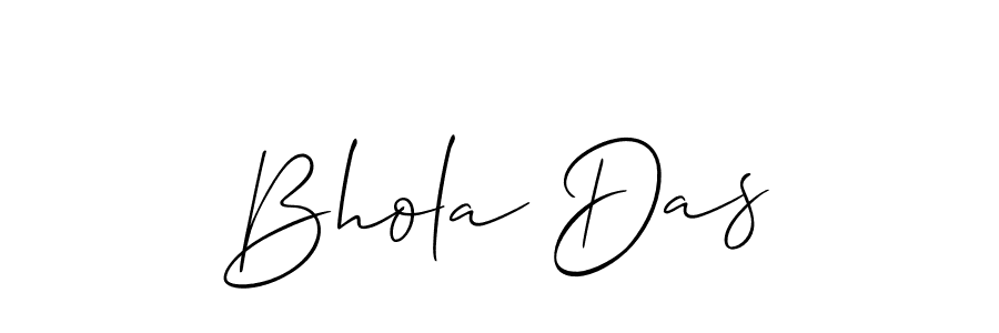How to make Bhola Das name signature. Use Allison_Script style for creating short signs online. This is the latest handwritten sign. Bhola Das signature style 2 images and pictures png