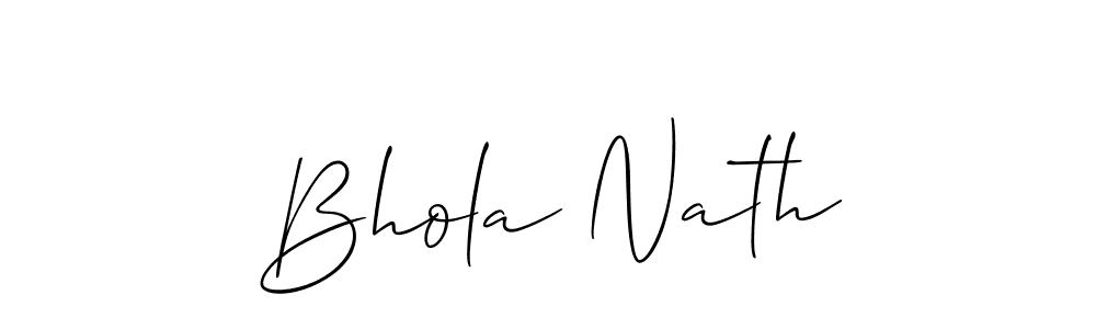 Make a beautiful signature design for name Bhola Nath. Use this online signature maker to create a handwritten signature for free. Bhola Nath signature style 2 images and pictures png