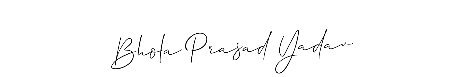 Here are the top 10 professional signature styles for the name Bhola Prasad Yadav. These are the best autograph styles you can use for your name. Bhola Prasad Yadav signature style 2 images and pictures png