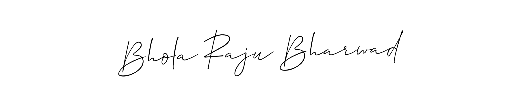 You can use this online signature creator to create a handwritten signature for the name Bhola Raju Bharwad. This is the best online autograph maker. Bhola Raju Bharwad signature style 2 images and pictures png