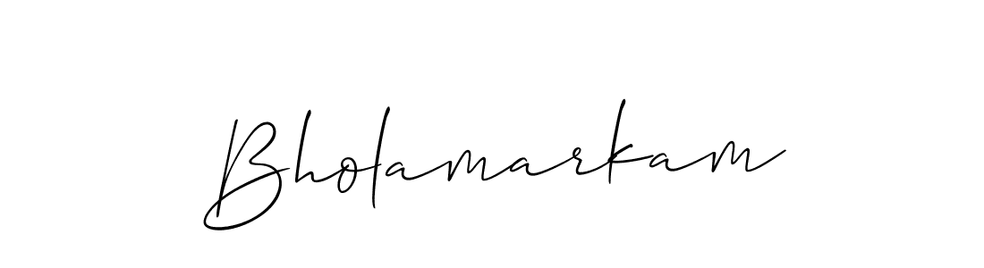 Make a beautiful signature design for name Bholamarkam. Use this online signature maker to create a handwritten signature for free. Bholamarkam signature style 2 images and pictures png