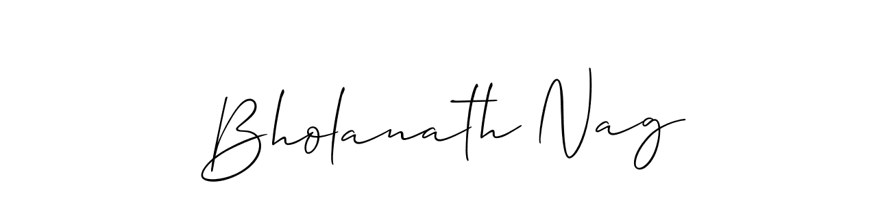 Make a beautiful signature design for name Bholanath Nag. Use this online signature maker to create a handwritten signature for free. Bholanath Nag signature style 2 images and pictures png