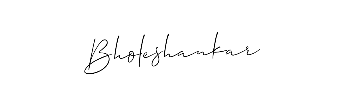 Also You can easily find your signature by using the search form. We will create Bholeshankar name handwritten signature images for you free of cost using Allison_Script sign style. Bholeshankar signature style 2 images and pictures png