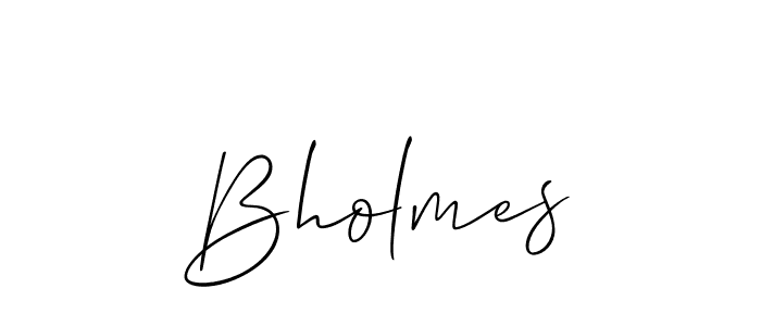 Once you've used our free online signature maker to create your best signature Allison_Script style, it's time to enjoy all of the benefits that Bholmes name signing documents. Bholmes signature style 2 images and pictures png