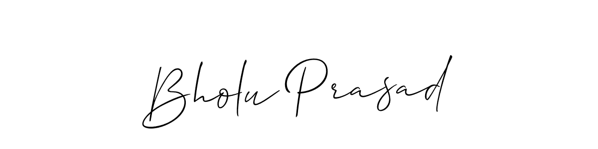 Best and Professional Signature Style for Bholu Prasad. Allison_Script Best Signature Style Collection. Bholu Prasad signature style 2 images and pictures png
