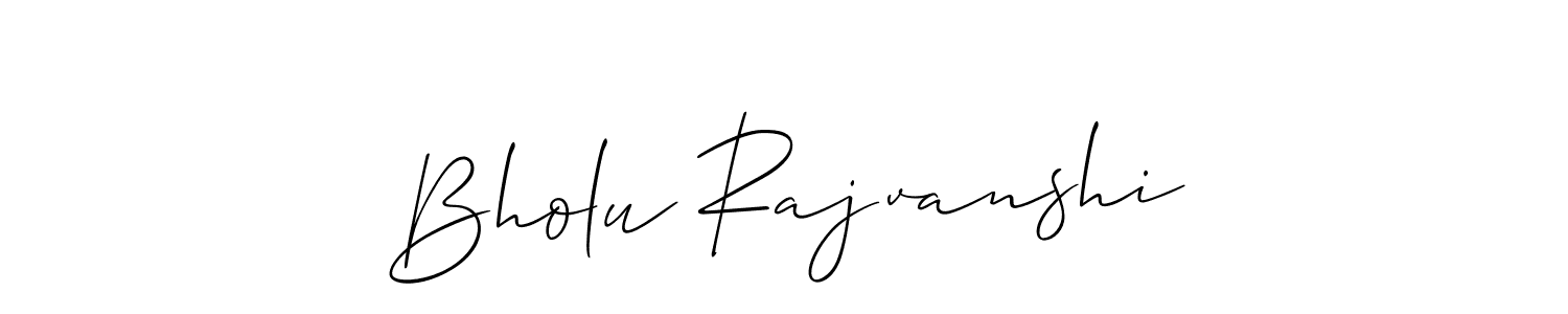 Check out images of Autograph of Bholu Rajvanshi name. Actor Bholu Rajvanshi Signature Style. Allison_Script is a professional sign style online. Bholu Rajvanshi signature style 2 images and pictures png