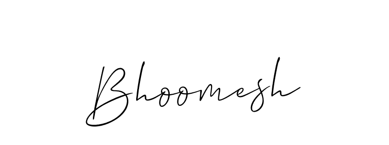 Best and Professional Signature Style for Bhoomesh. Allison_Script Best Signature Style Collection. Bhoomesh signature style 2 images and pictures png