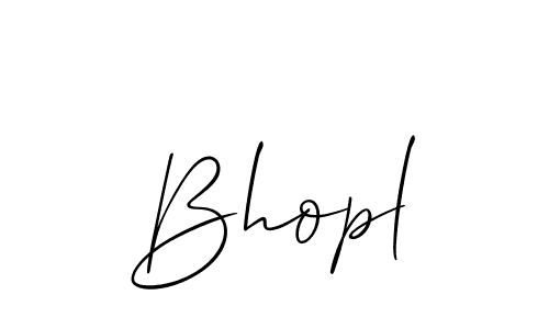 Make a beautiful signature design for name Bhopl. Use this online signature maker to create a handwritten signature for free. Bhopl signature style 2 images and pictures png