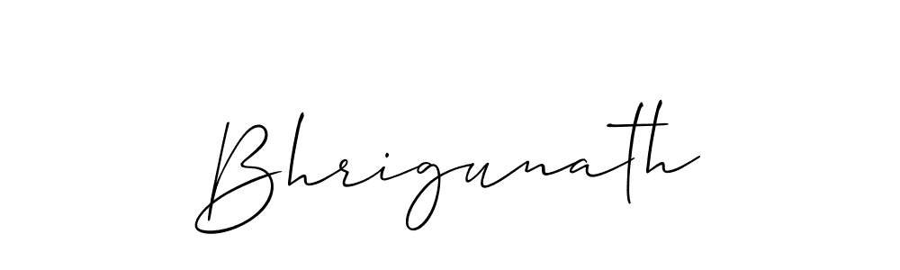 You should practise on your own different ways (Allison_Script) to write your name (Bhrigunath) in signature. don't let someone else do it for you. Bhrigunath signature style 2 images and pictures png