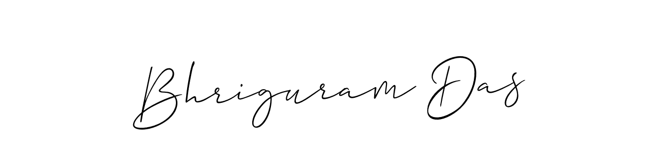 Use a signature maker to create a handwritten signature online. With this signature software, you can design (Allison_Script) your own signature for name Bhriguram Das. Bhriguram Das signature style 2 images and pictures png