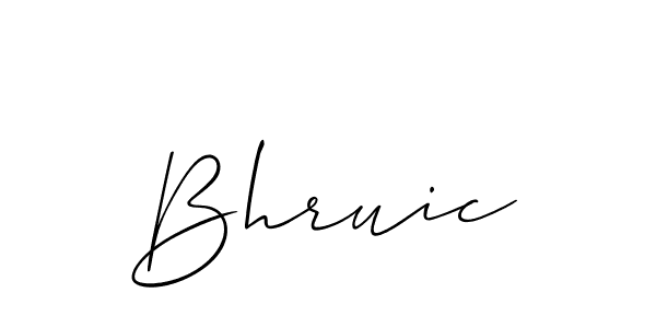 Make a beautiful signature design for name Bhruic. Use this online signature maker to create a handwritten signature for free. Bhruic signature style 2 images and pictures png