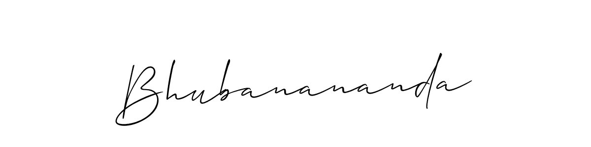 if you are searching for the best signature style for your name Bhubanananda. so please give up your signature search. here we have designed multiple signature styles  using Allison_Script. Bhubanananda signature style 2 images and pictures png