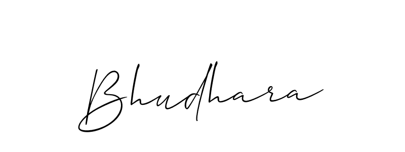 It looks lik you need a new signature style for name Bhudhara. Design unique handwritten (Allison_Script) signature with our free signature maker in just a few clicks. Bhudhara signature style 2 images and pictures png